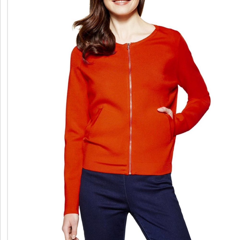 Benetton Zip Up Cardigan